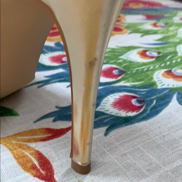 Metallic Gold Strappy Stiletto - Picture 6 of 7